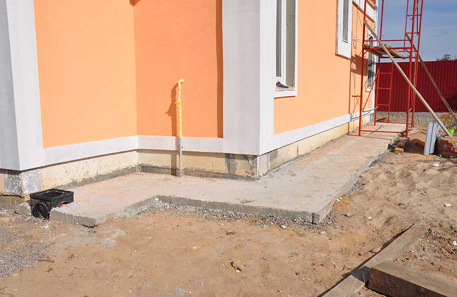 Foundation Repair Completed Work
